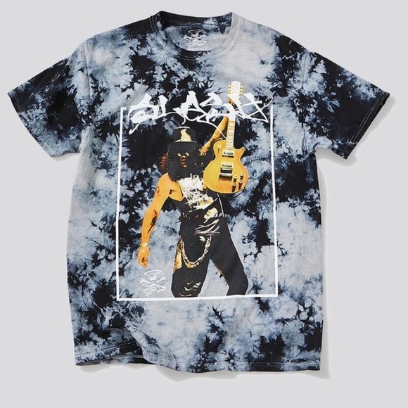 Tie-Dye Graphic Slash Tee M/L - Picture 1 of 10